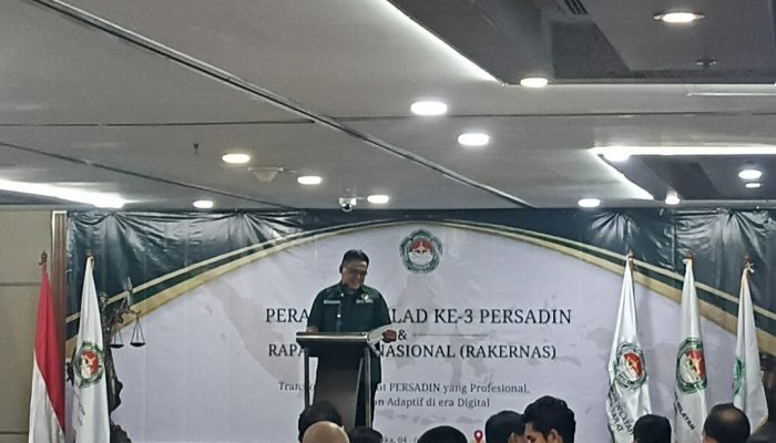 Pimpinan Nasional Persatuan Advokasi Indonesia (Persadin) Menggelar Rapat Kerja Nasional (Rakernas) dan perayaan Milad ke-3 Persadin