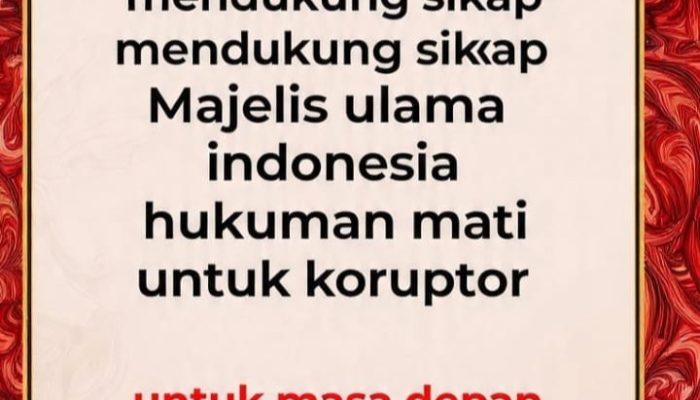 Majelis Adat Indonesia Dukung Sikap MUI: Korupsi Adalah Kejahatan Terhadap Martabat Bangsa dan Masa Depan Rakyat