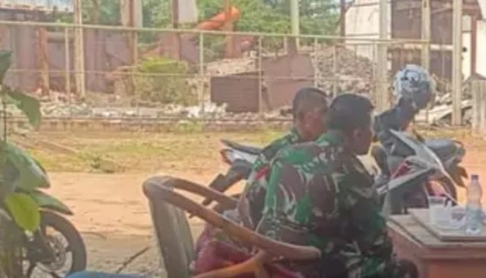 Aktivitas Pembongkaran Aset Smelter PT SJI di Pangkal Balam Disorot, Keberadaan Oknum TNI Jadi Pertanyaan