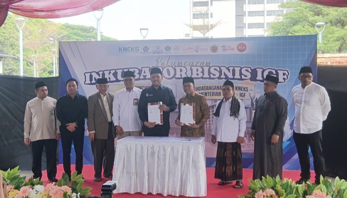 Istiqal Global Fund (IGF) Bersama Komite Nasional Ekonomi dan Keuangan Syariah (KNEKS), Kementerian UMKM Meluncurkan, Pendatangan PKS & Relauching Zona Khas Istiqal Di Mesjid Istqal Jakarta