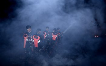 Atasi Karhutla, Lanud RSA Jajaran Kodau I Kerahkan Personel Dan Armada Damkar