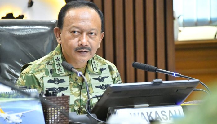 Wakasau Pimpin Rakor Perkembangan Pemenuhan Kebutuhan Personel TNI AU 2026–2029