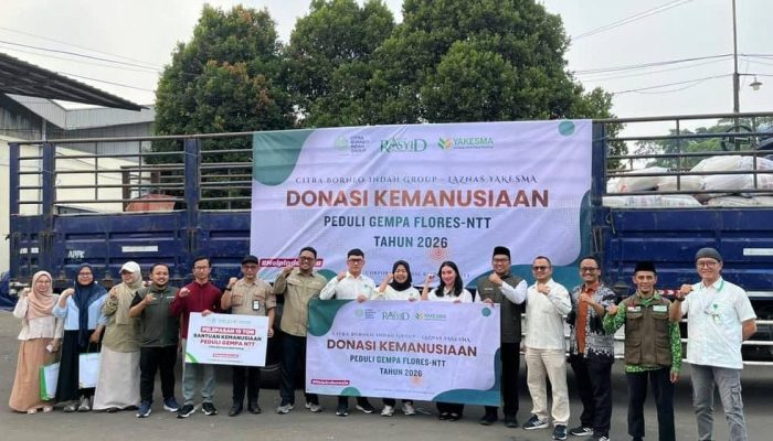 Peduli Korban Gempa NTT, CBI Group Bersama Laznas Yakesma Salurkan 19 Ton Bantuan