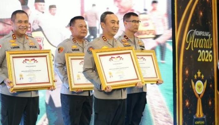 Polda Sumsel Raih Penghargaan Polda Terbaik Kompolnas Awards 2026