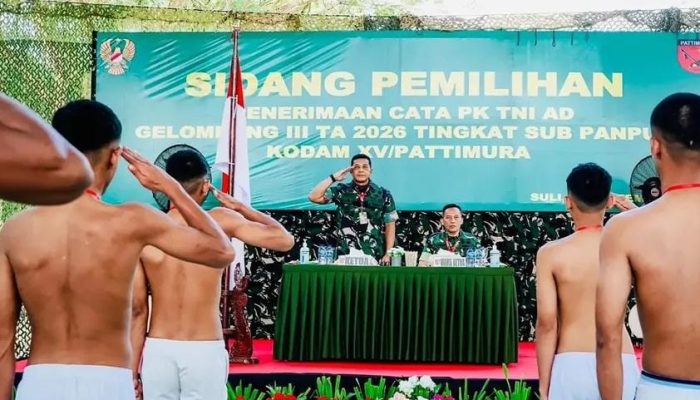 Pangdam XV/Pattimura Tekankan Transparansi dalam Seleksi Cata PK TNI AD