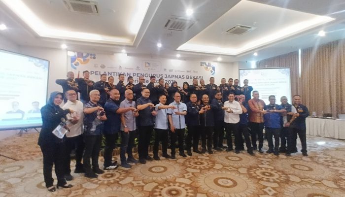 Jaringan Pengusaha Nasional (JAPNAS) Bekasi Resmi Dilantik Kepengurusan Periode 2026–2031 Dengan Mengusung Semangat “Merajut Energi, Menggerakkan Kolaborasi Dan Menumbuhkan Pejuang.”