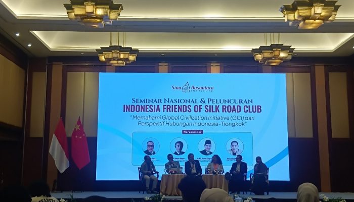 Sino Nusantara Institute Menggelar Seminar Nasional & Peluncuran Indonesia Friends of Silk Road Club dengan tema “Memahami Global Civilization Initiative (GCI) dari Perspektif Hubungan Indonesia–Tiongkok”