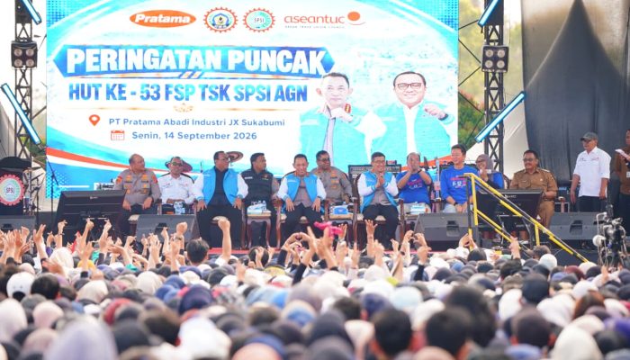 Kapolri Dorong Buruh Tingkatkan Kompetensi dan Kuasai Teknologi untuk Hadapi Persaingan Global