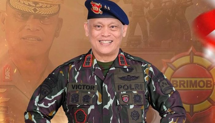 Irjen Pol Victor Alexander Lateka Ditunjuk Jadi Wadankor Brimob Polri