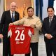 Presiden Prabowo Subianto Menerima Kunjungan Presiden FIFA Gianni Infantino Dan Menteri Pemuda dan Olahraga/Ketua Umum PSSI Erick Thohir di Istana Merdeka
