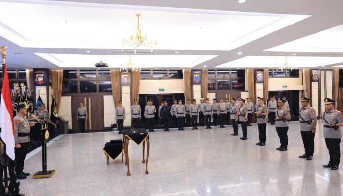 Kapolri Pimpin Sertijab di Mabes Polri