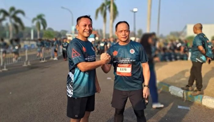 Meriahkan HUT ke-81 TNI, Kaskogartap II/Bandung Ikuti Fun Run dan Festival Budaya di Pangandaran