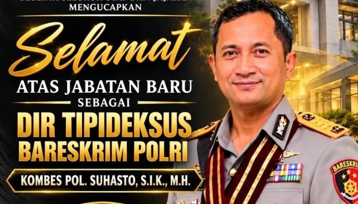 Kombes Pol Suhasto Dipromosikan Jadi Dirtipideksus Bareskrim Polri, Ini Rekam Jejaknya