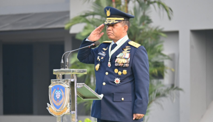 Kaskoopsudnas Pimpin Upacara Peringatan HUT ke-81 TNI di Makoopsudnas