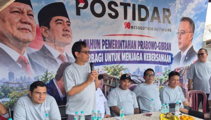 Postidar – 98 Resolution Network Jelang 2 Tahun Prabowo-Gibran, Berbagi untuk Jaga Kebersamaan
